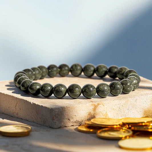 Money Magnet -  Raw Pyrite Natural Stone Bracelet