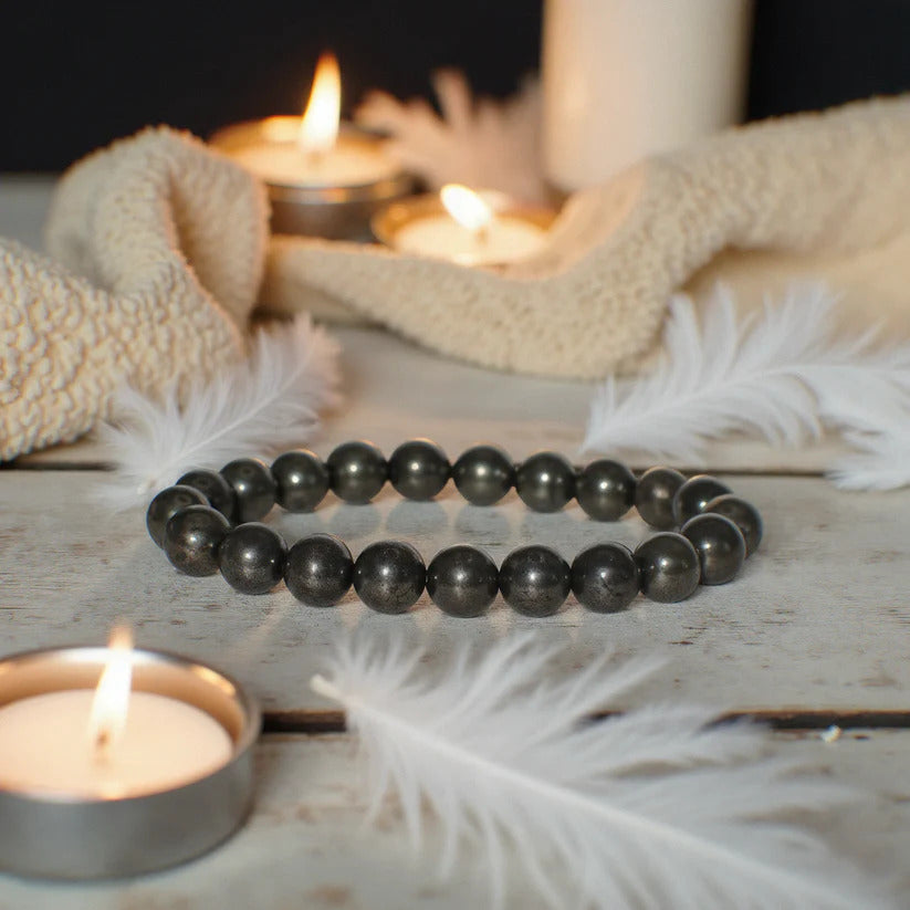 Money Magnet -  Raw Pyrite Natural Stone Bracelet